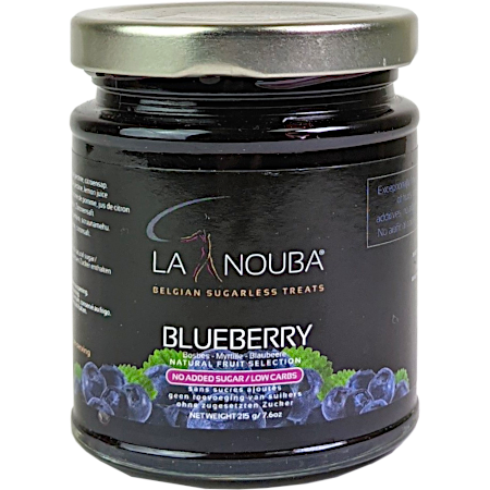 Belgian Sugarless Natural Fruit Spread - Blueberry